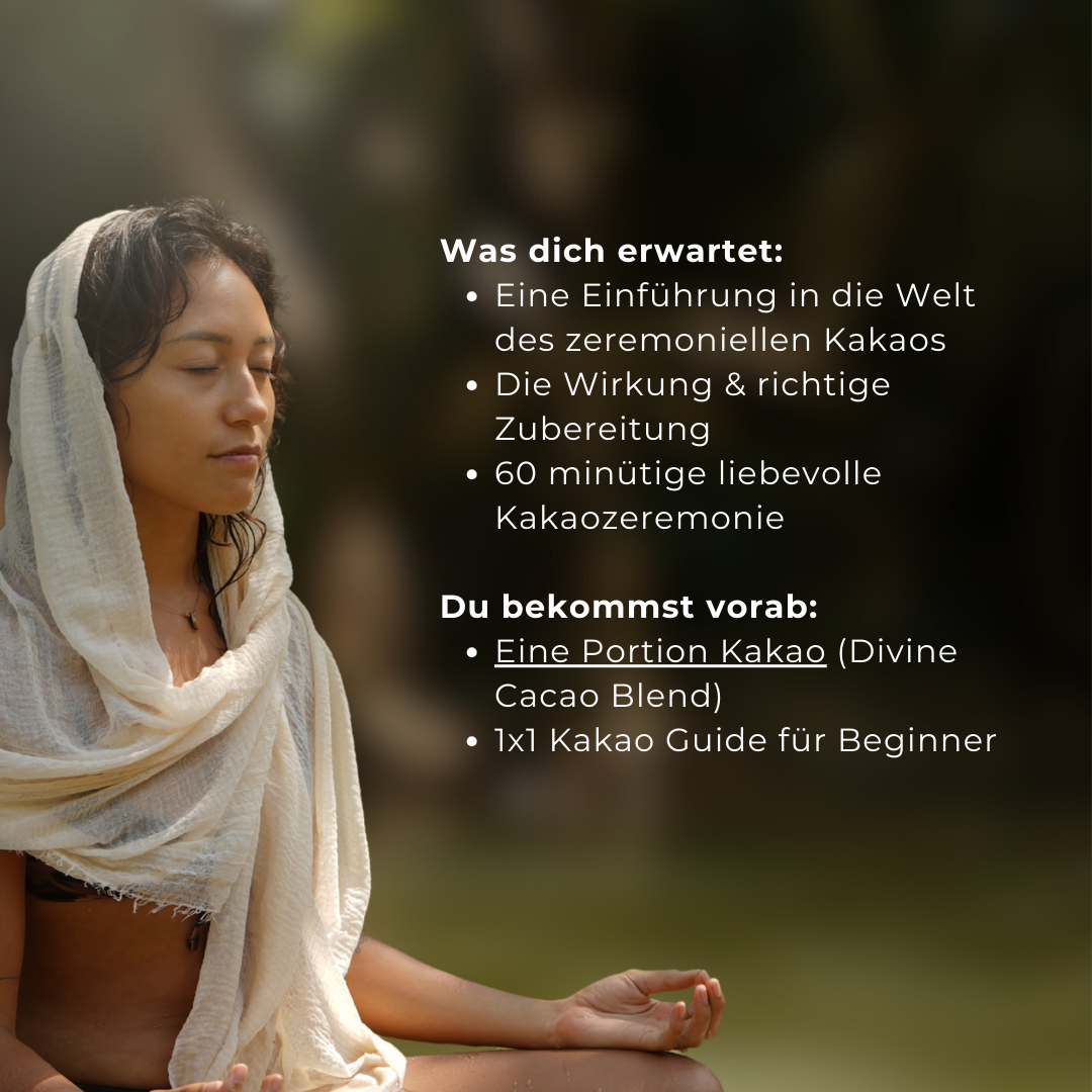 Dein erstes Ritual mit Kakao | Online