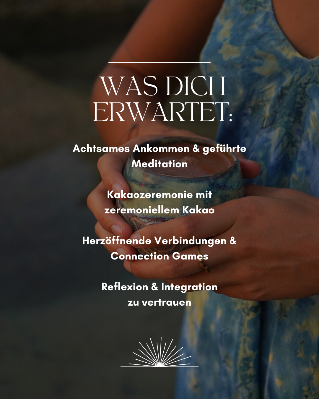 Kakaozeremonie - Die Kunst, dem Leben zu vertrauen